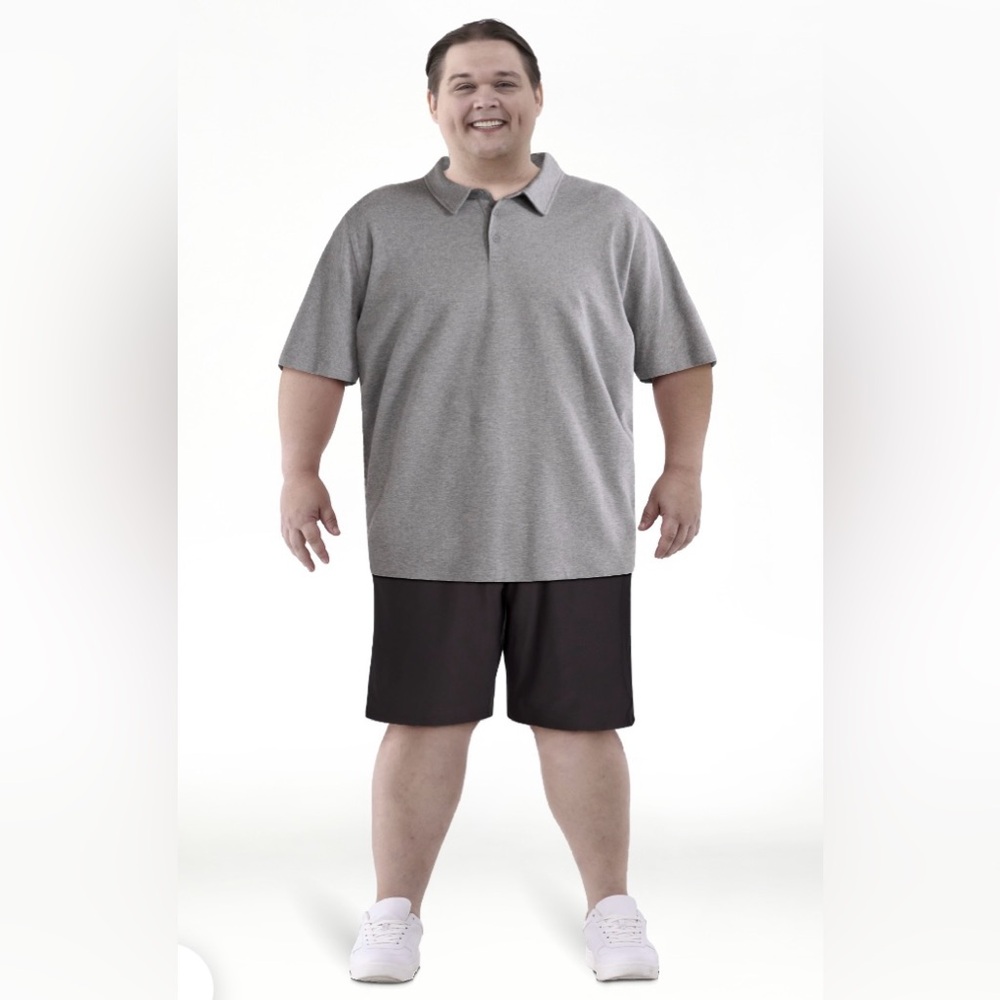 🔴 3/$12 Athletic Works‎ Men's Black Shorts! NWT! Size 2X!